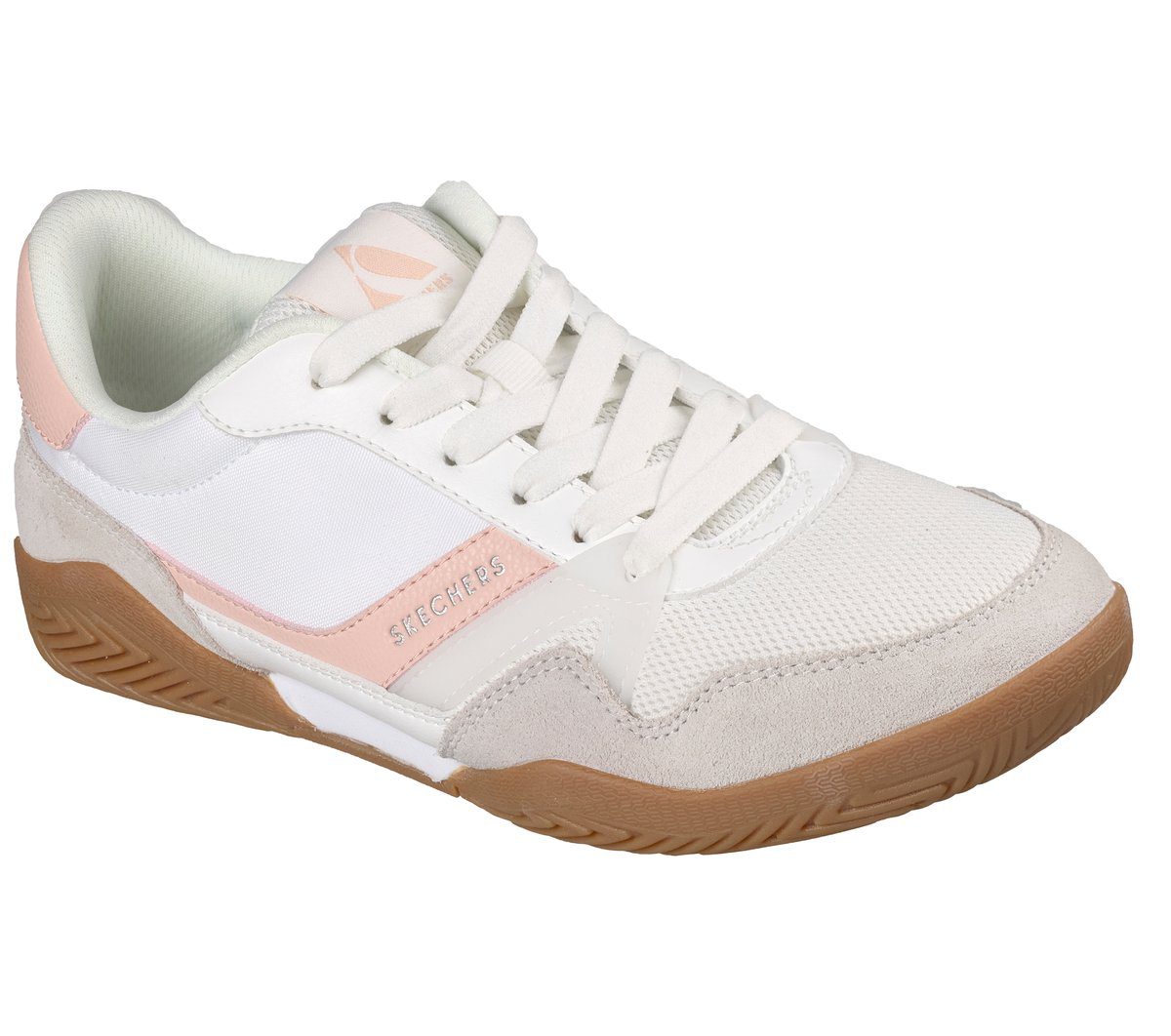 Skechers Zinger Evo – Debut Brace – Wit / Roze (190154-WPK)