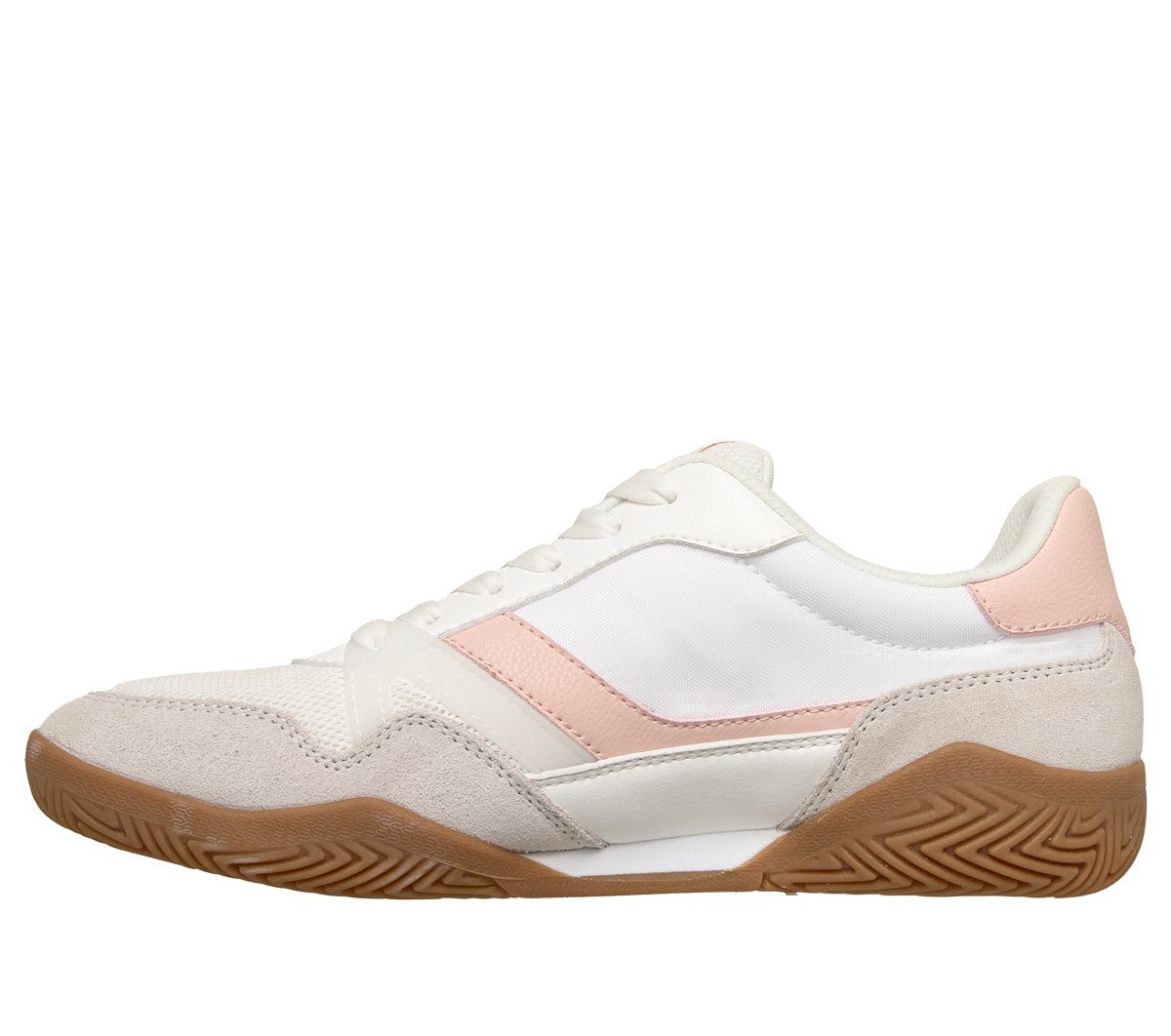 Skechers Zinger Evo – Debut Brace – Wit / Roze (190154-WPK)