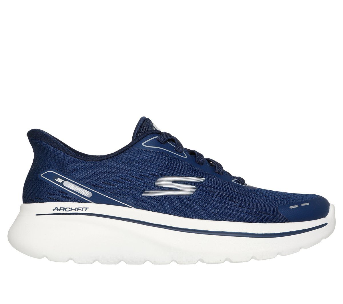 Skechers Skechers Slip-ins Relaxed Fit: GO WALK Arch Fit N-Joy – Marine / Wit (125840-NVW)