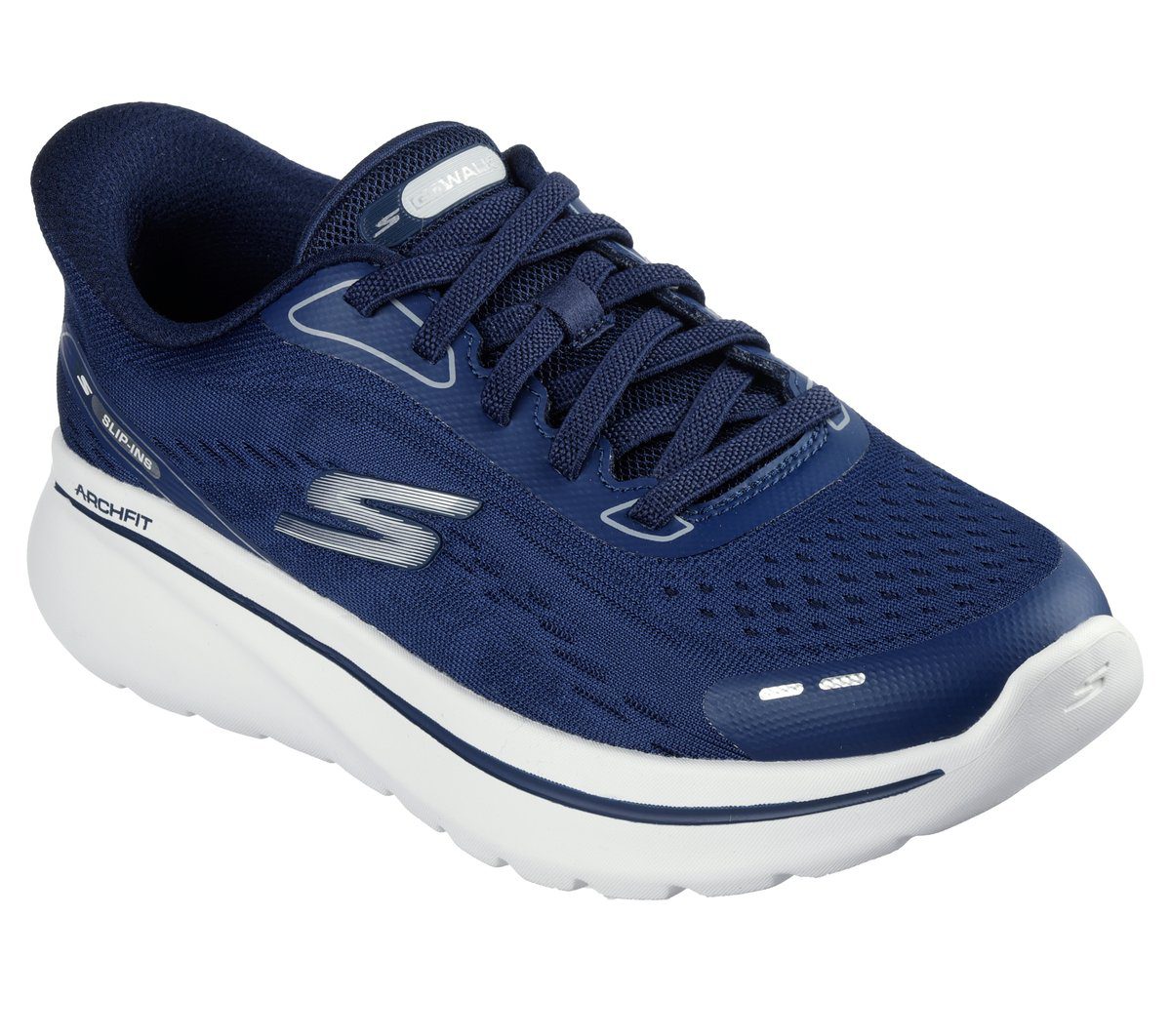 Skechers Skechers Slip-ins Relaxed Fit: GO WALK Arch Fit N-Joy – Marine / Wit (125840-NVW)