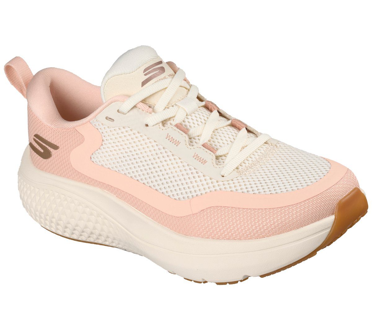 Skechers GO RUN Supersonic Max – Gebroken Wit / Roze (172086-OFPK)