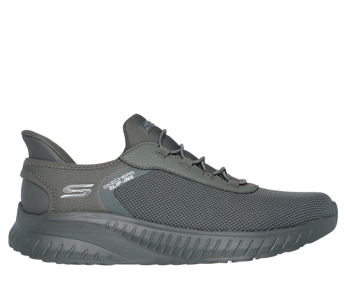 Skechers Skechers Slip-ins: BOBS Sport Squad Chaos – Olijf (118303-OLV)