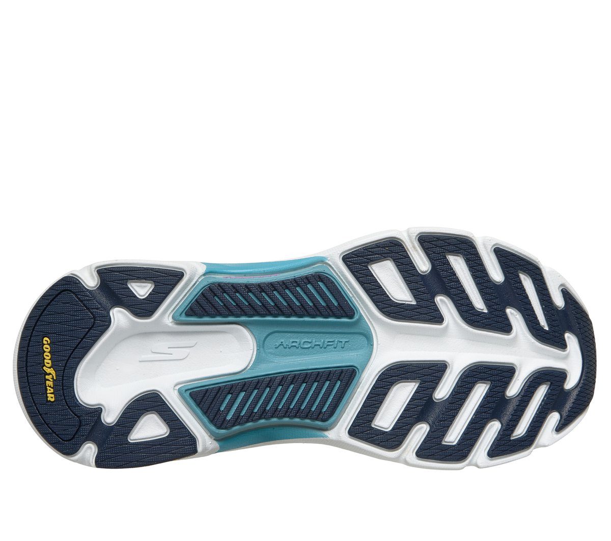 Skechers Skechers Slip-ins: Max Cushioning Arch Fit 2.0 – Azusah – Wit / Aqua (128965-WAQ)