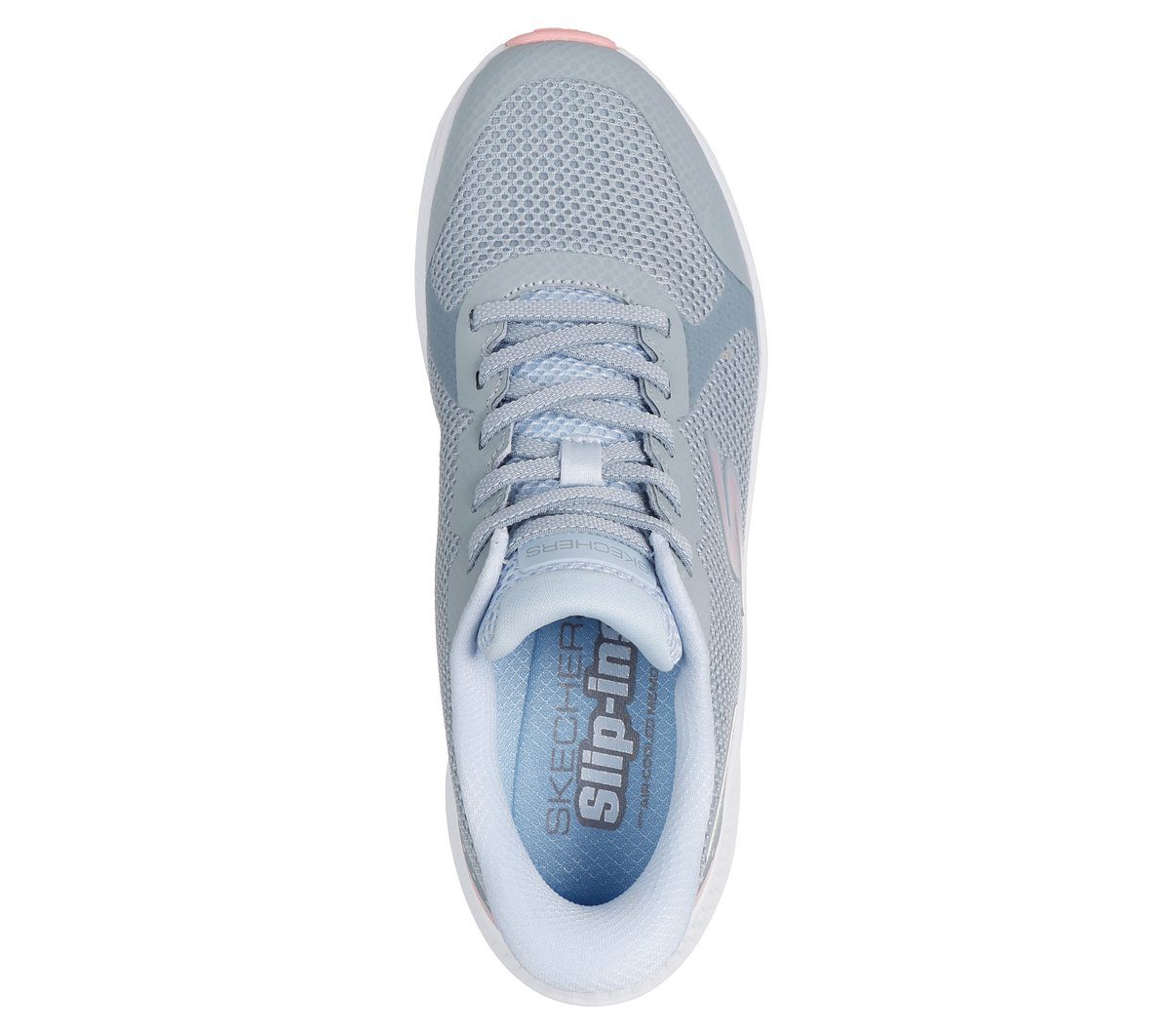 Skechers Skechers Slip-ins: GO RUN Consistent 2.0 – Captiva – Grijs / Licht Blauw (128619-GYLB)