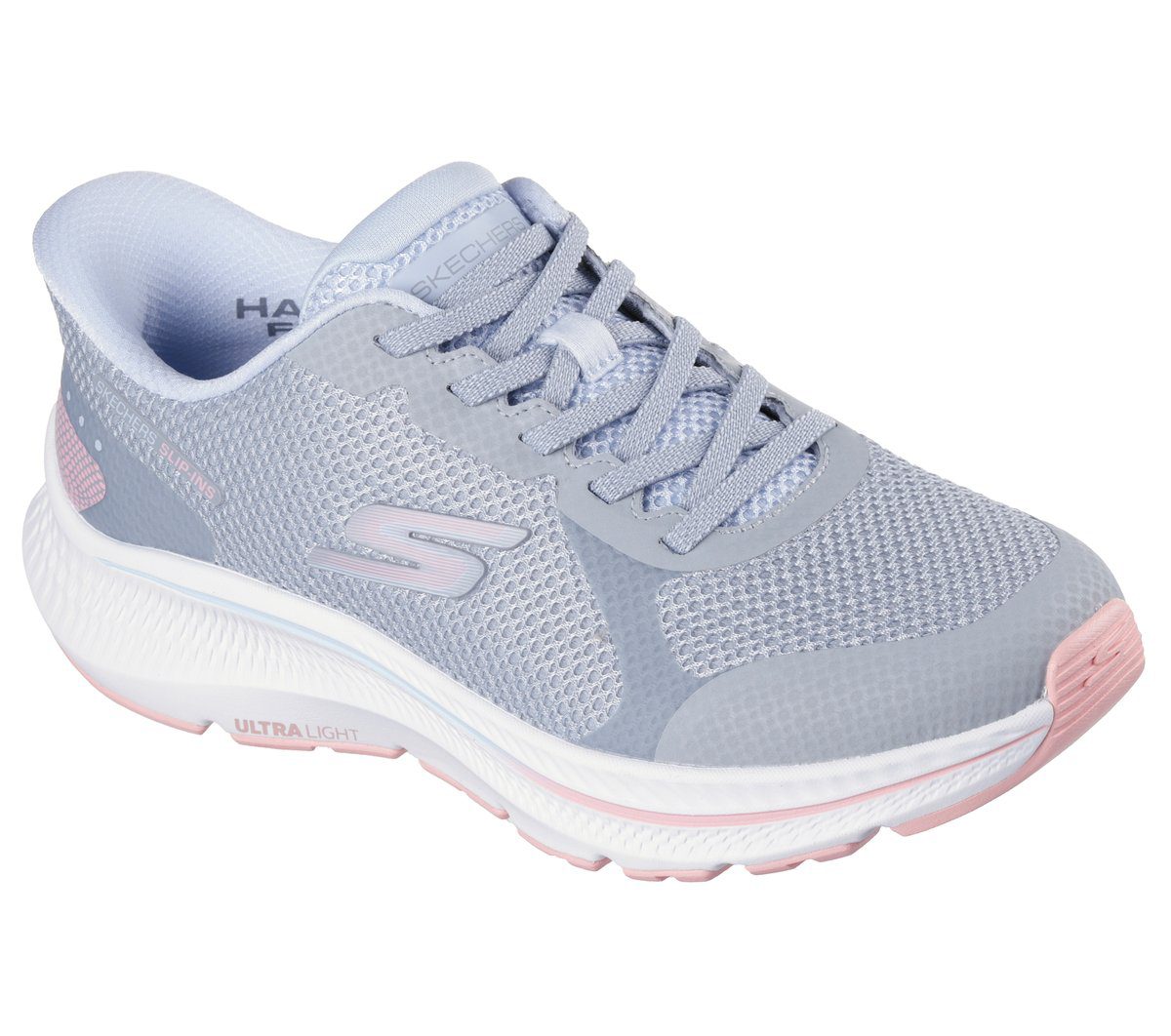 Skechers Skechers Slip-ins: GO RUN Consistent 2.0 – Captiva – Grijs / Licht Blauw (128619-GYLB)