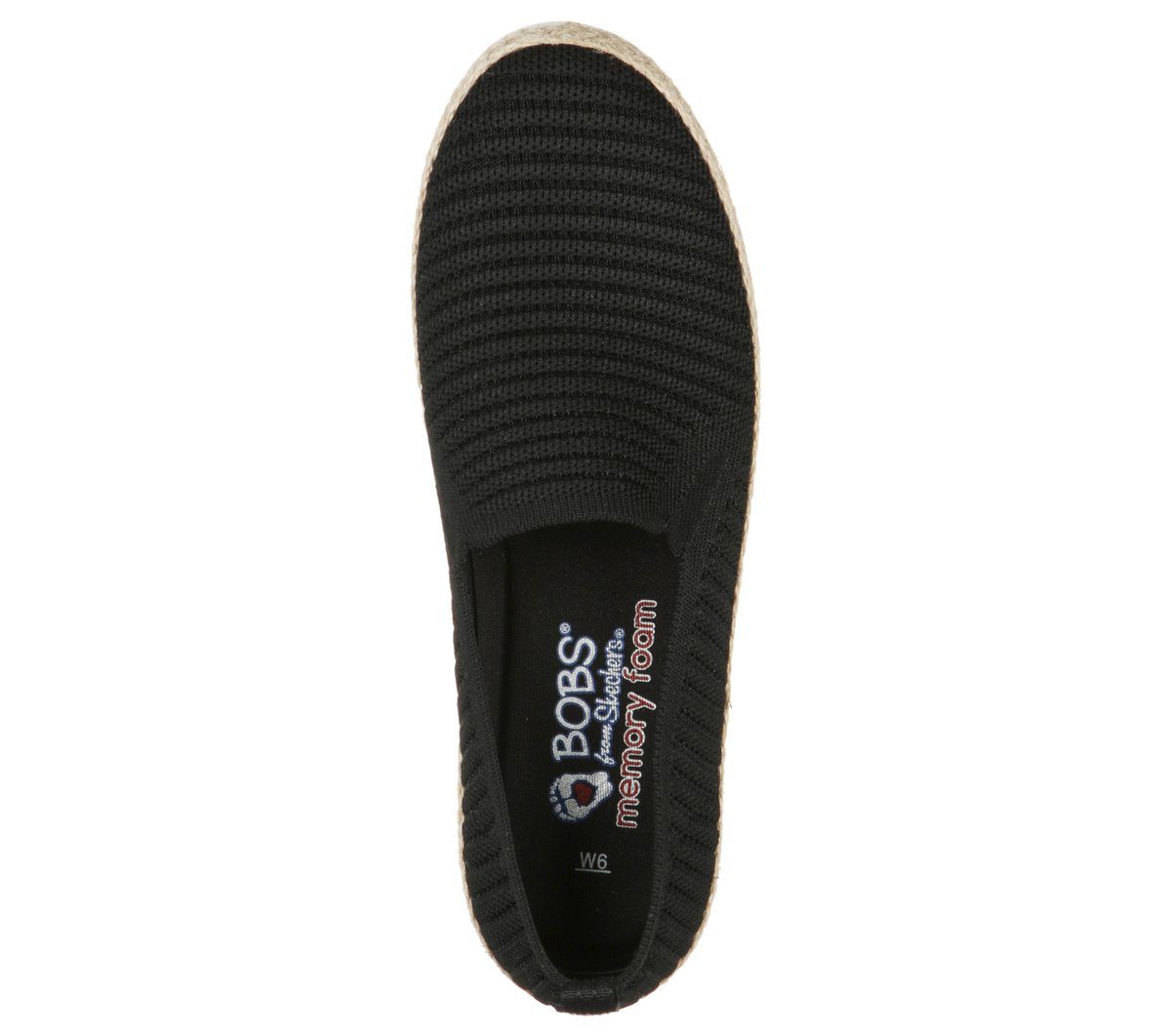 Skechers BOBS Flexpadrille 3.0 – Pastel Sky – Zwart (113245-BLK)