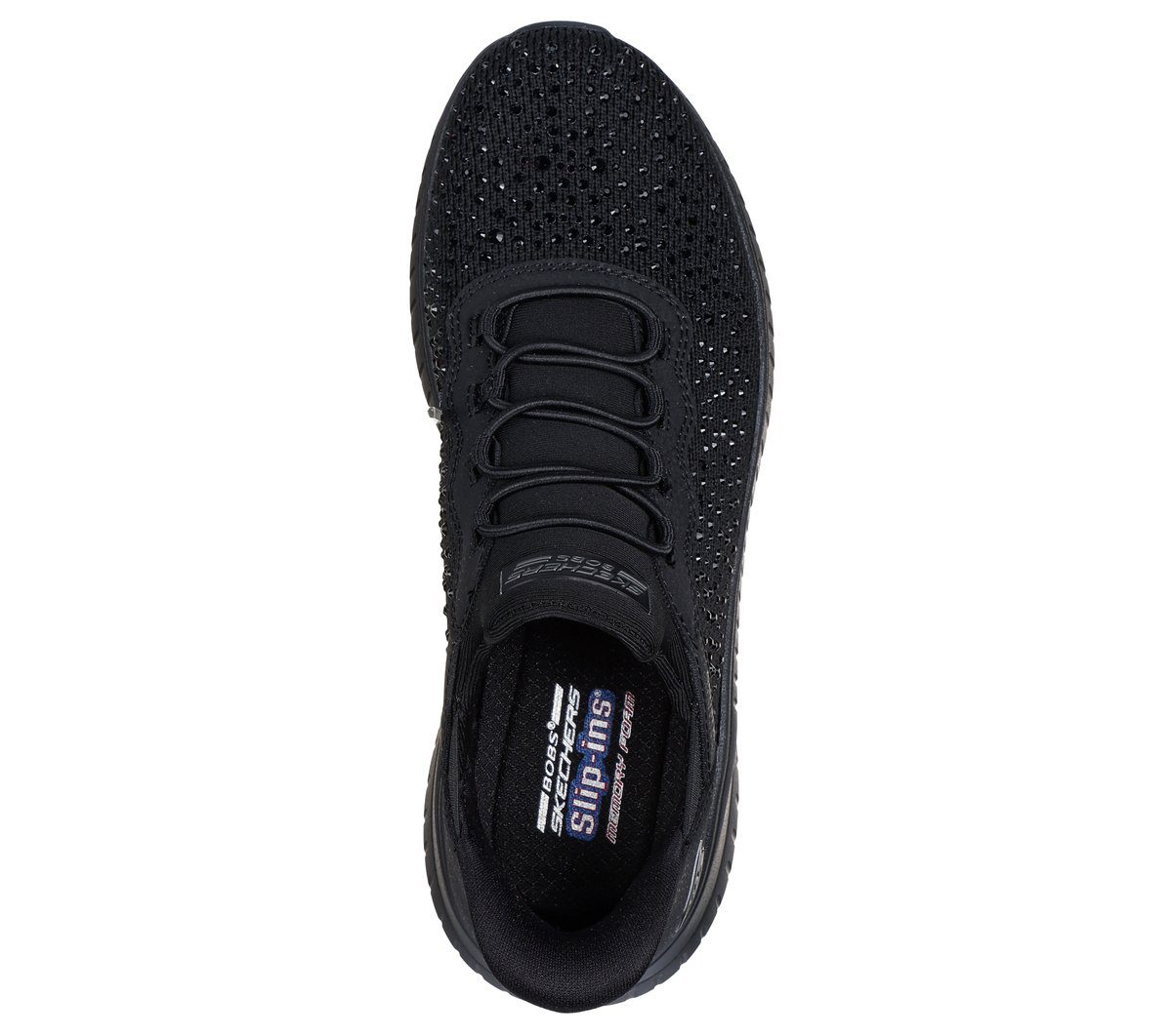 Skechers Skechers Slip-ins: BOBS Sport Squad Chaos – Daily Glitz – Zwart (117622-BBK)