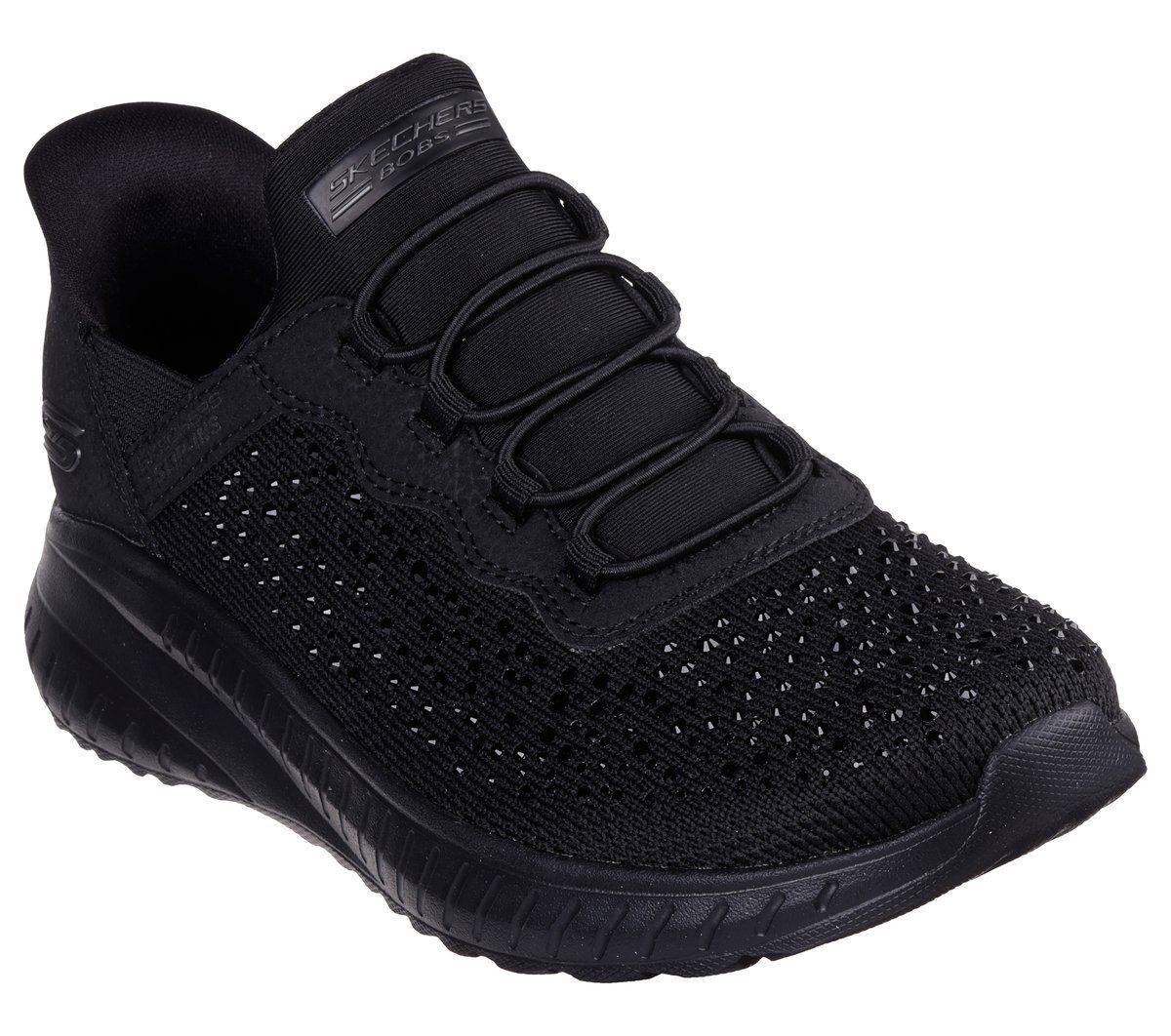 Skechers Skechers Slip-ins: BOBS Sport Squad Chaos – Daily Glitz – Zwart (117622-BBK)