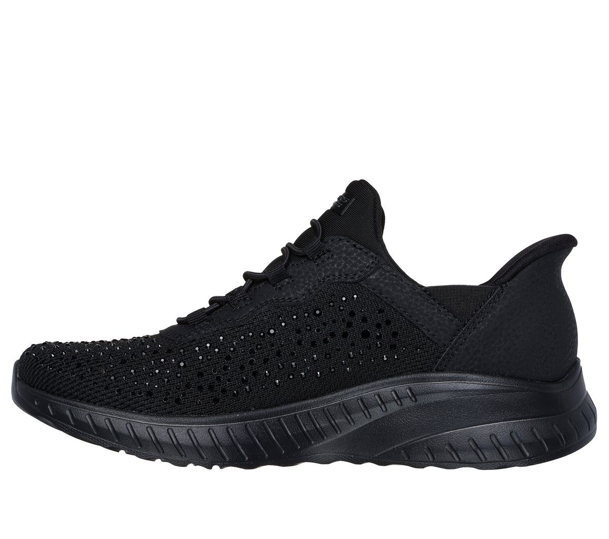 Skechers Skechers Slip-ins: BOBS Sport Squad Chaos – Daily Glitz – Zwart (117622-BBK)