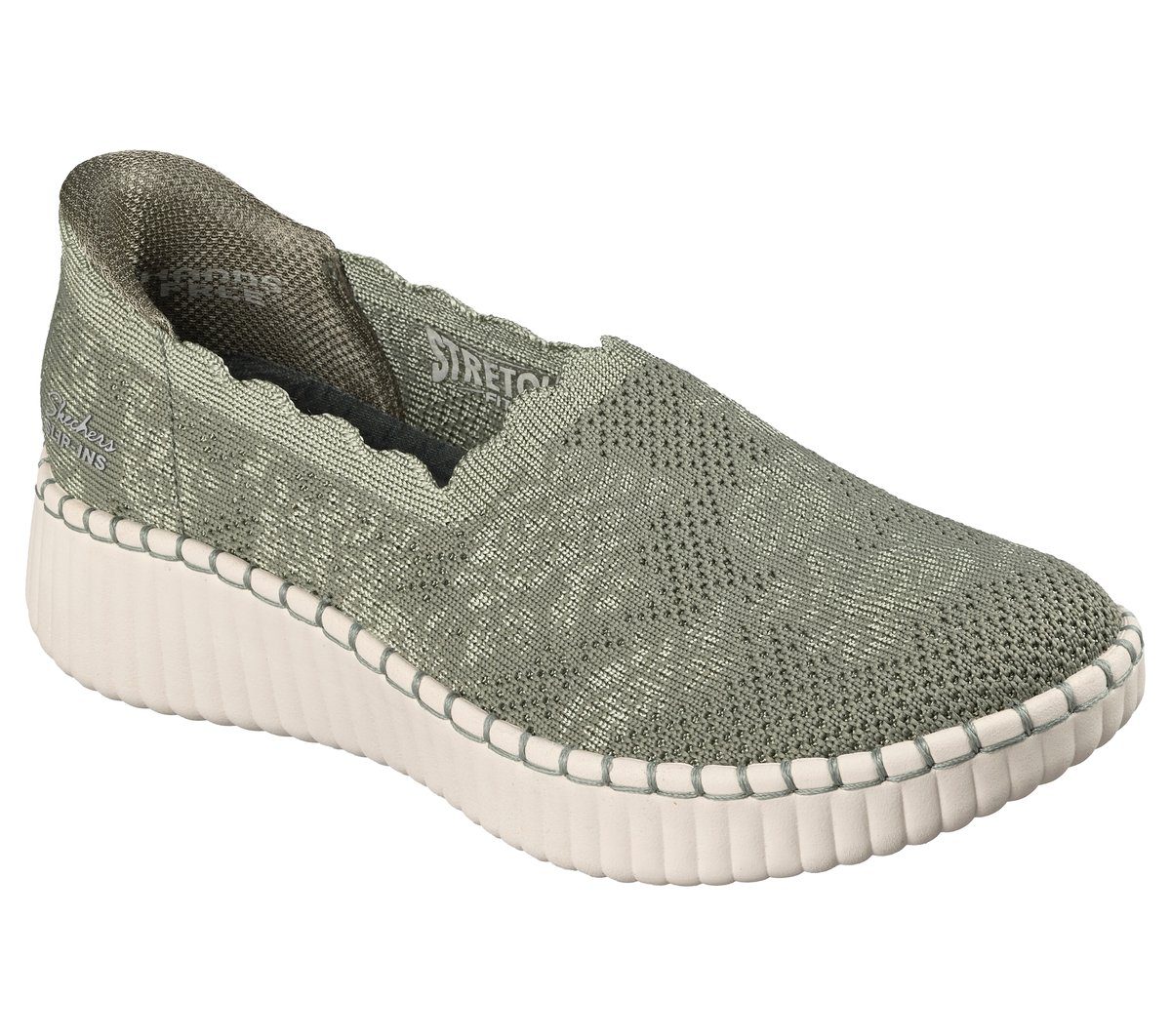 Skechers Skechers Slip-ins: Wilshire Blvd – True Charm – Olijf (100904-OLV)