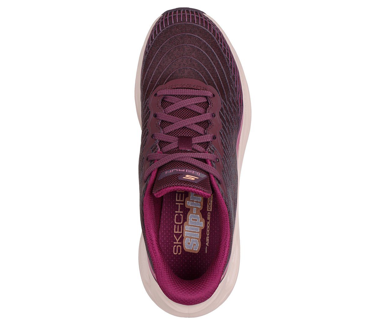 Skechers Skechers Slip-ins: Max Cushioning Glide-Step – Sapphire – Bordeauxrood (129404-BURG)