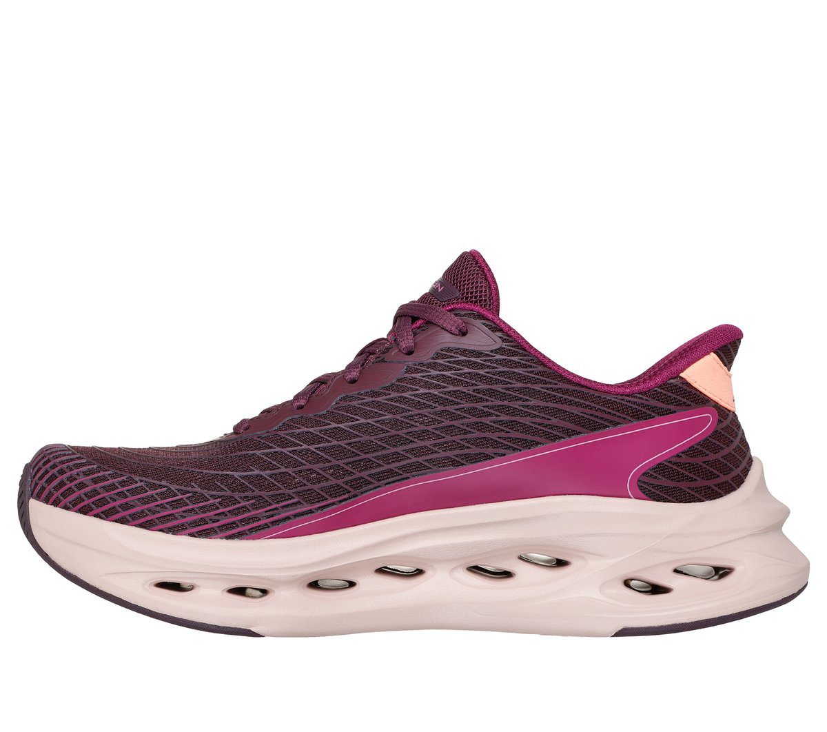 Skechers Skechers Slip-ins: Max Cushioning Glide-Step – Sapphire – Bordeauxrood (129404-BURG)