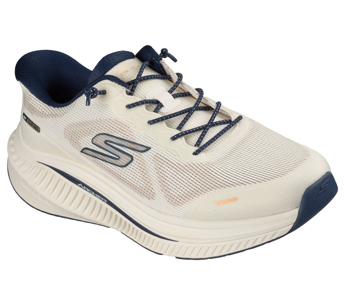 Skechers Skechers Slip-ins: GO WALK Max Cushioning Arch Fit – Justin – Gebroken Wit (216741-OFWT)