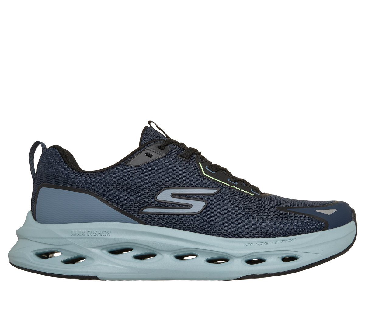 Skechers Max Cushioning Glide-Step – Tukker – Marine / Blauw (220417-NVBL)