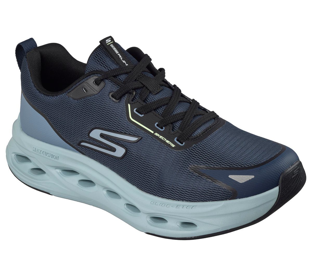 Skechers Max Cushioning Glide-Step – Tukker – Marine / Blauw (220417-NVBL)