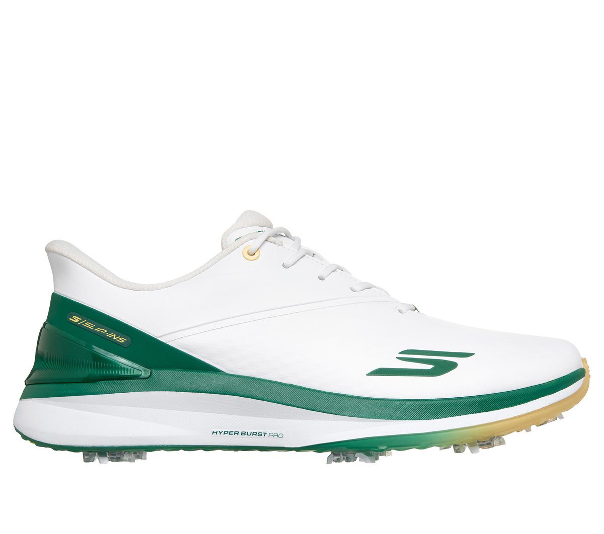 Skechers Skechers Slip-ins Golf Waterproof: Blade Tour – Nature of the Game – Wit / Groente (214145-WGRN)