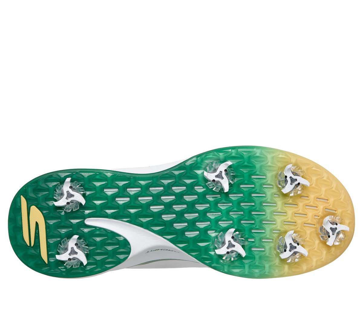 Skechers Skechers Slip-ins Golf Waterproof: Blade Tour – Nature of the Game – Wit / Groente (214145-WGRN)