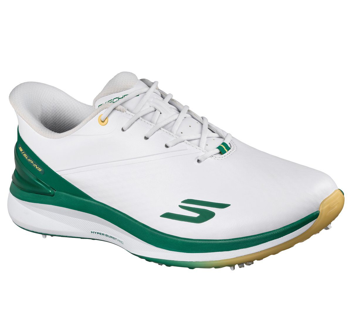 Skechers Skechers Slip-ins Golf Waterproof: Blade Tour – Nature of the Game – Wit / Groente (214145-WGRN)