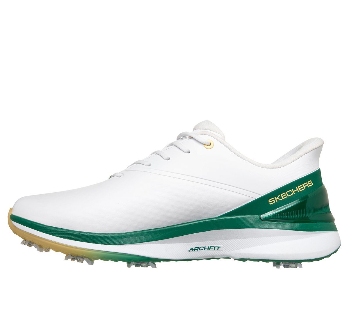 Skechers Skechers Slip-ins Golf Waterproof: Blade Tour – Nature of the Game – Wit / Groente (214145-WGRN)