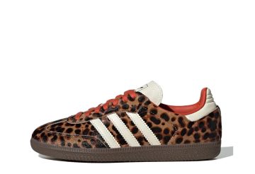 adidas Samba Leopard Cream Orange (JI2734)